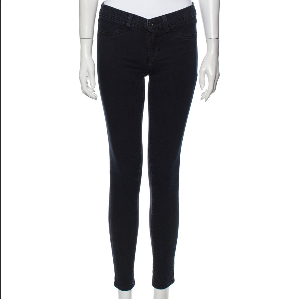 J Brand size 26 faded black skinny jeans.